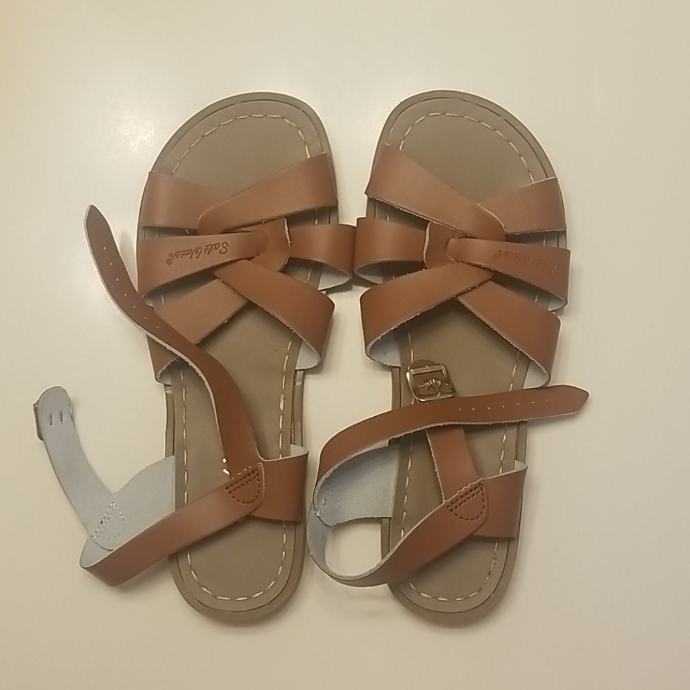Brown salt water sandal